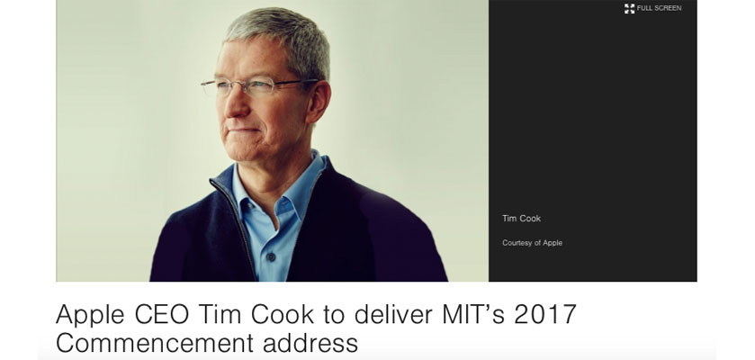 MIT Tim Cook