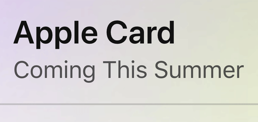 Apple card hit snag