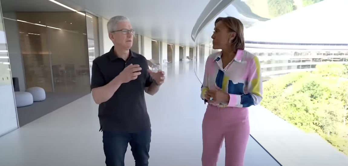 apple tim cook gma