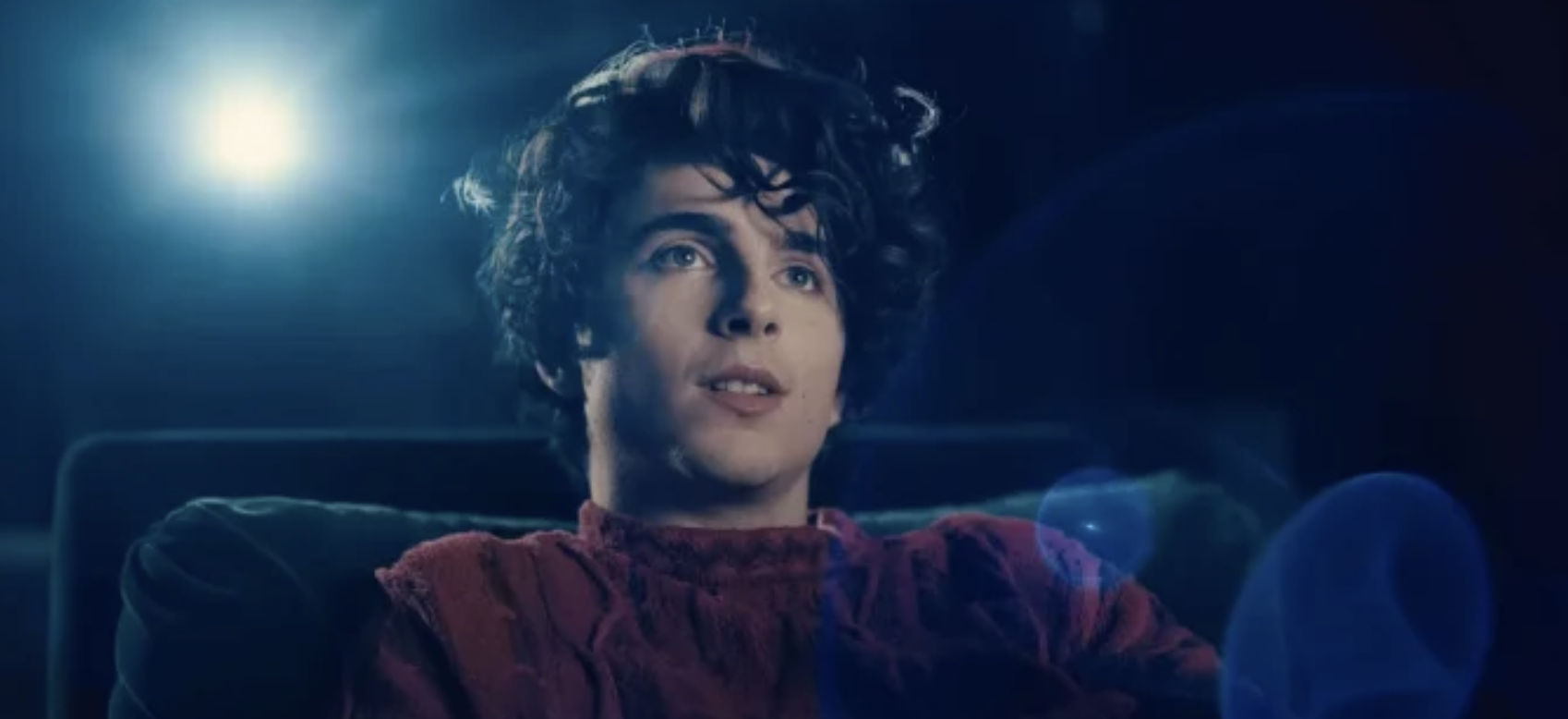 apple saturday video Timothée Chalamet