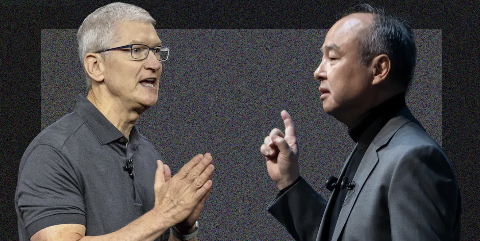 apple cook softbank son arm