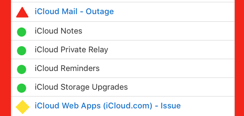 apple outage 1-30-24