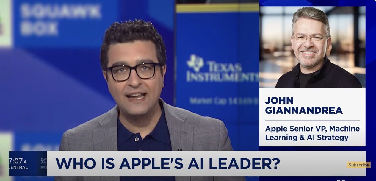 apple cnbc giannandrea kovach