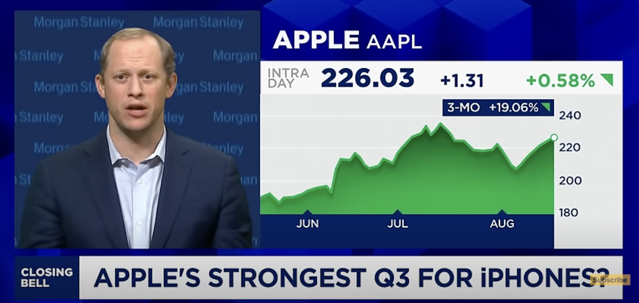 apple woodring morganstanley optimism