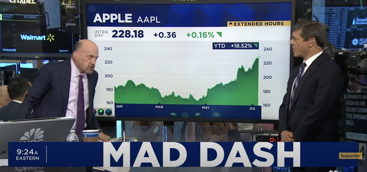 cramer mad dash apple