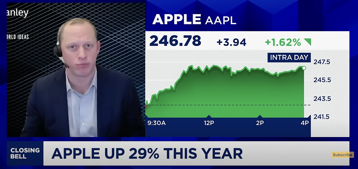 apple morganstanley woodring tariffs