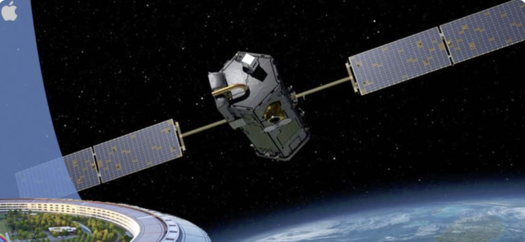 apple globalstar starlink satellites