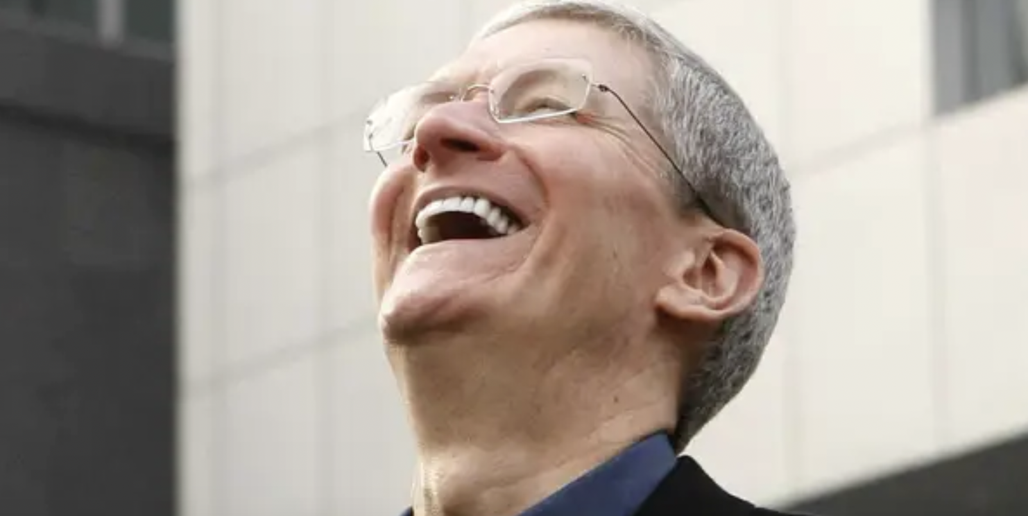 apple last laugh ai