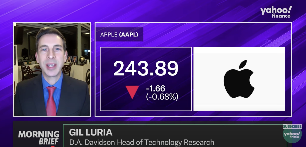 apple yahoo luria nvidia